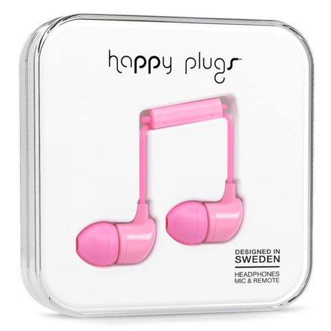 Happy Plugs In-Ear (Pink)