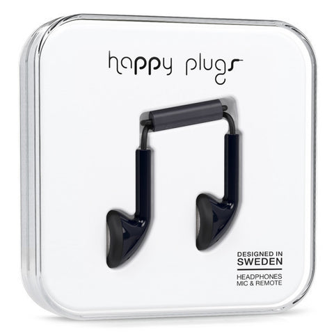 Happy Plugs EarBud (Black)