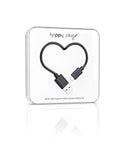 Happy Plugs Micro-USB Charge/Sync Cable - Black
