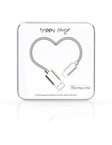 Lightning Charge/Sync Cable - Silver