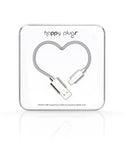Happy Plugs Micro-USB Charge/Sync Cable - Silver (Deluxe Edition)
