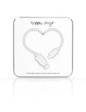 Happy Plugs Micro-USB Charge/Sync Cable - White
