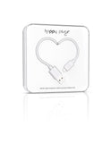 Happy Plugs Micro-USB Charge/Sync Cable - White