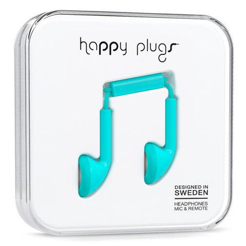 Happy Plugs Earbud (Turquiose)