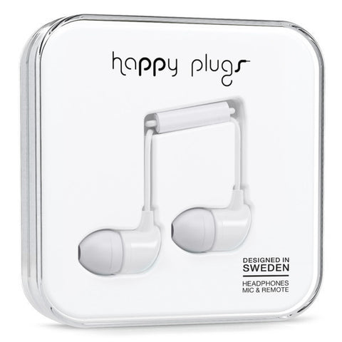 Happy Plugs In-Ear (White)