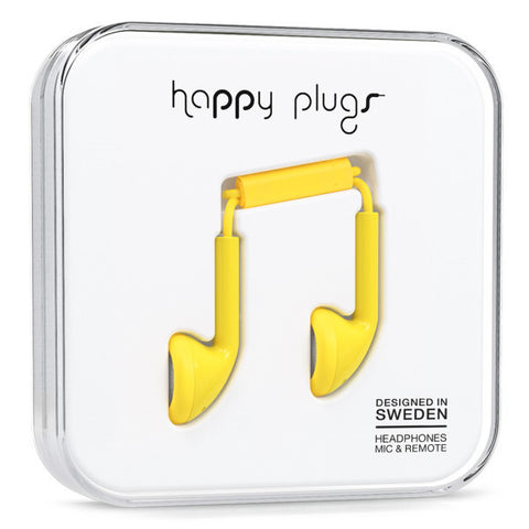 Happy Plugs EarBud (Yellow)